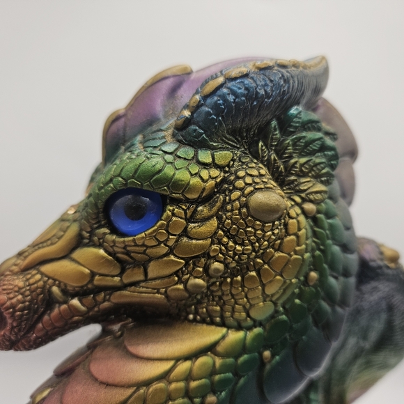 Rare Retired Windstone Editions Male Dragon Peña W/tags No Box 9" Used Condition - Picture 4 of 14